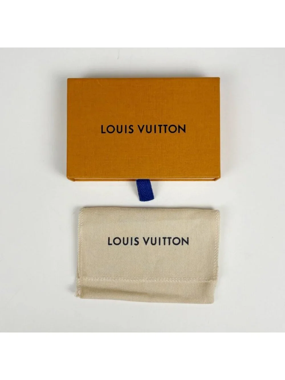 Louis Vuitton Pocket Organizer Card Case Monogram Clouds Blue
